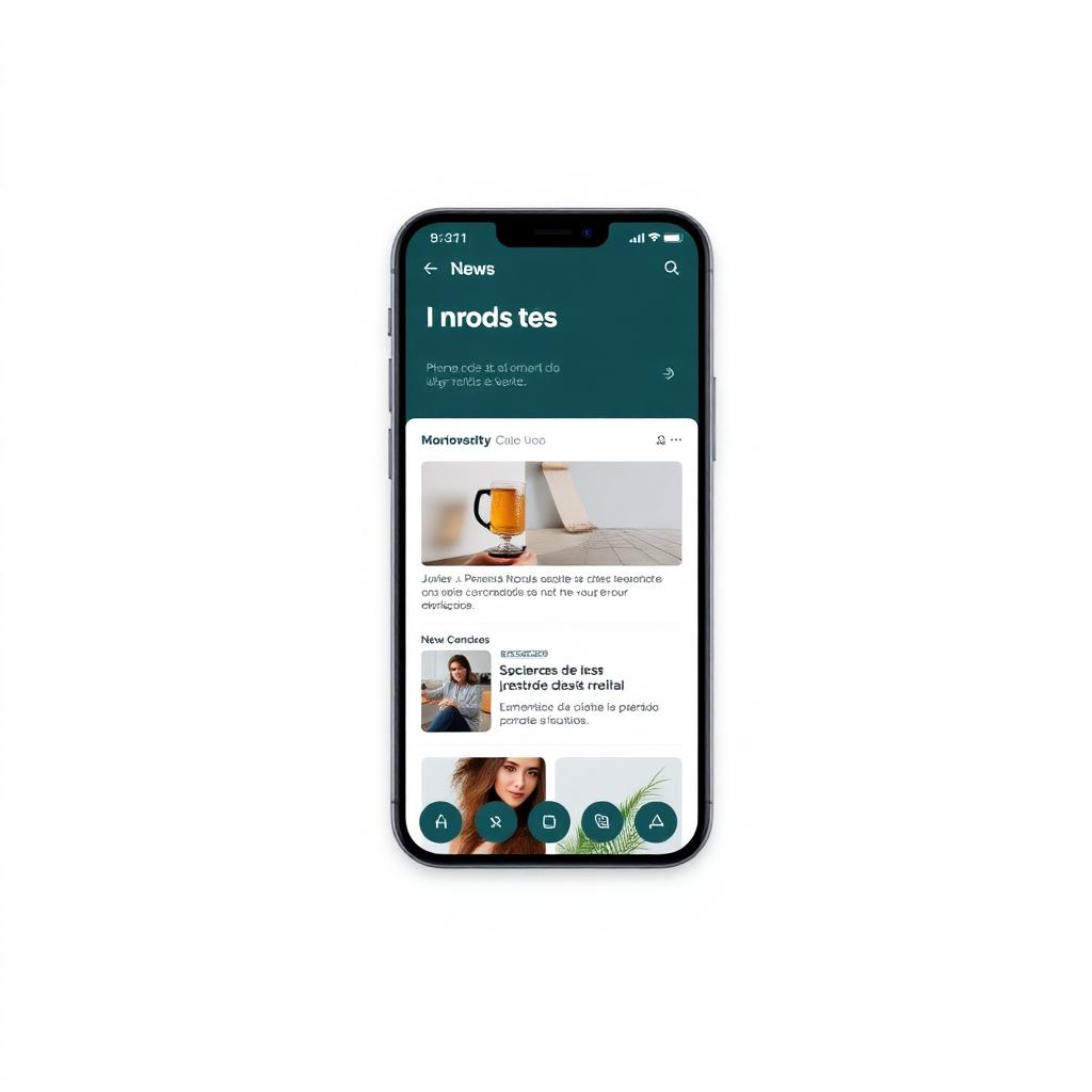 Tela do app: Home da edição